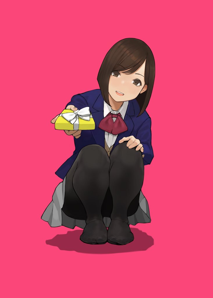 バレンタインイラスト・ホミ